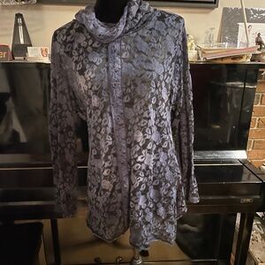 Papa Vancouver XL Blue Knit Light Sweater